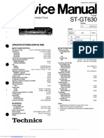 Technics ST - GT - 630