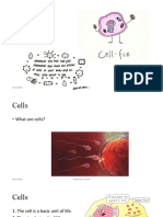 Cells: - Definition of A Cell - Types of Cells - Examples of Cells