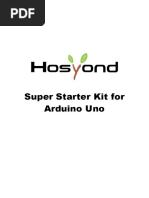 Super Starter Kit For Arduino Uno