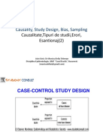 Study Design, Sampling, Bias - Dr. Delia Monica Teleman - 2