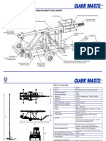Model 802/15-6 Standard Duty Trailer Mast Data Sheet