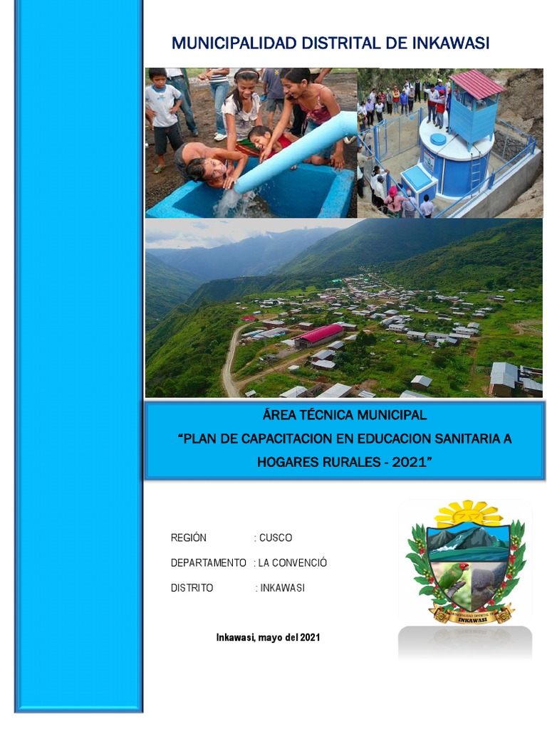 Capacitación en Educación Sanitaria Rural | PDF | Agua | Saneamiento