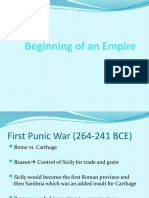 Beginning of An Empire
