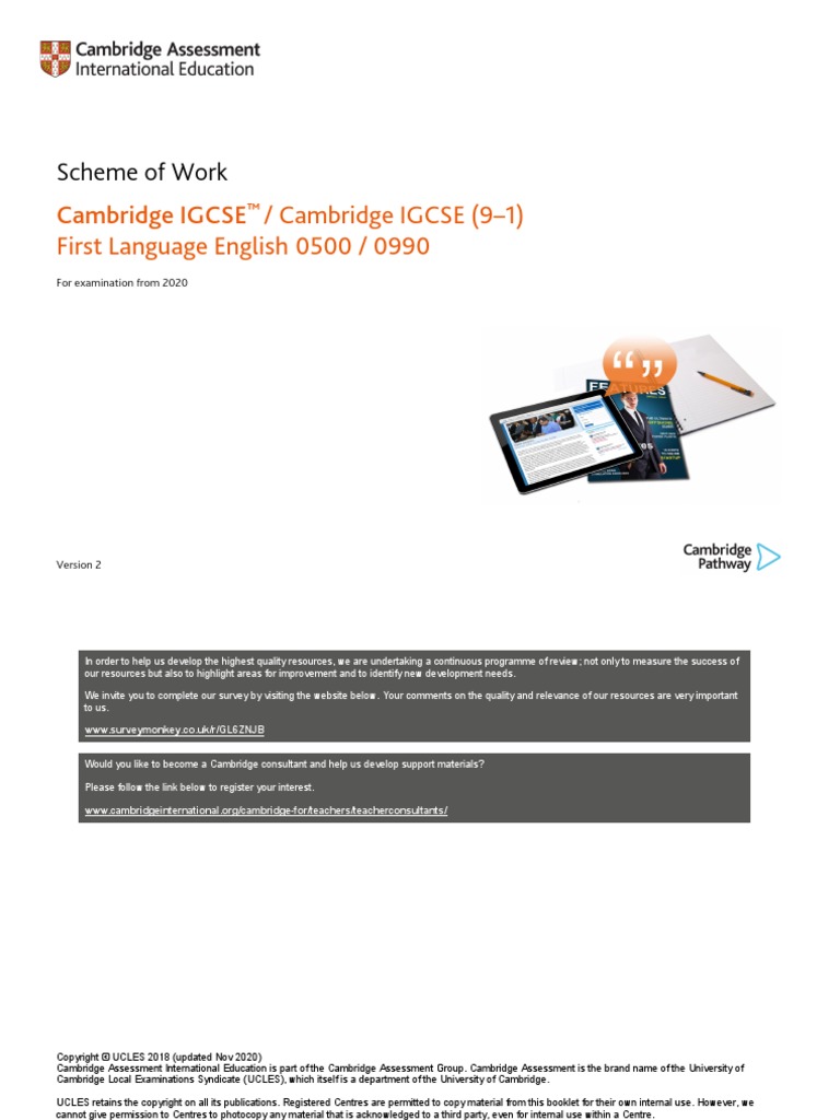 Igcse 9 1 English Pdf | Cambridge Igcse First Language – CADL