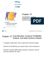 Seventeenth Edition, Global Edition: Cost Allocation, Customer Profitability Analysis, and Sales-Variance Analysis