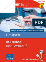 Deutsch in Handel Und Verkauf
