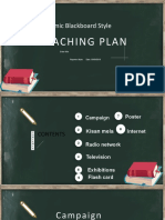 Dynamic Blackboard Style: Teaching Plan