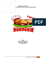 Proposal Burger