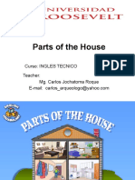 Parts of The House: Curso: Ingles Tecnico Teacher: Mg. Carlos Jochatoma Roque