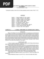 Doutrina Da Igreja Do Senhor Jesus Cristo Do Novo Testamento