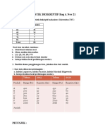 SOAL UTS STATISTIK DESKRIPTIF Bag A