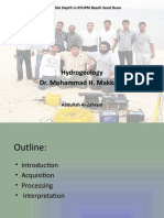 Hydrogeology Dr. Mohammad H. Makkawi: Water Table Depth in KFUPM Beach Sand Dune