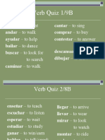 Verb Quiz 1/9B: To Search
