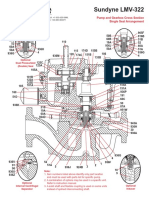 Sundyne Pump API610 OH6 Gear Driven Vertical LMV-322 Cross Section