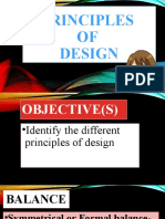 Principles OF Design: Ana Maria M. Laspoña TLE Teacher