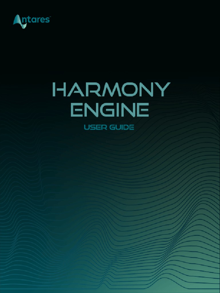Harmony Engine User Guide PDF Harmony Chord (Music)