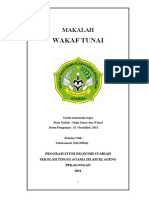 Makalah Wakaf Tunai - Tukmaninah - 341119016