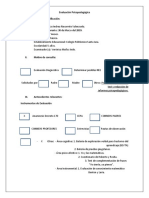 Evaluación cognitiva 9 años