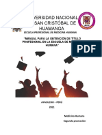 Manual para La Obtención de Título Profesional - Manual en Construcción