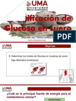 Clase Práctica. Determinación de Glucosa