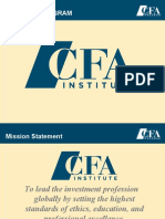 2007 CFA Program: Sponsored by