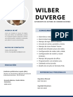 Curriculum Wilber Duverge