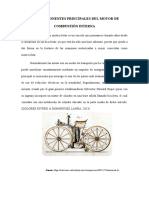 Componentes Principales Del Motor de Combustión Interna