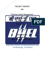 Project Report On Bhel