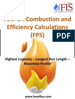 Fuel Gas Combustion and Efficiency Calculations