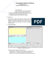 MODUL PRAKTIKUM SISTEM OPERASI