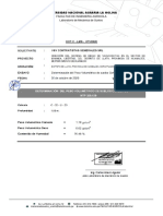 PESO VOLUMETRICO No 071 C - 02