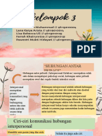 Kelompok 3 - Hubungan Antar Pribadi - Psikologi Sosial