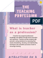 The Teaching Profession