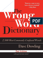 The Wrong Word Dictionary_ 2,500 Most Commonly Confused Words ( PDFDrive )