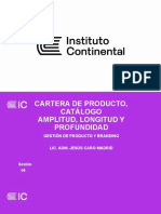 Tema - 04 - CARTERA DE PRODUCTOS, CATÁLOGO, AMPLITUD, LONGITUD Y PROFUNDIDAD