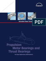 Propulsion Motor Bearings and Thrust Bearings: Innovative Power Transmission