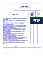 Electrical Safety Checklist