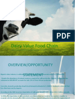 Dairy Value Food Chain