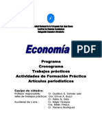 Economía I - Trabajos Practicos y Actividades de Formación Práctica 2022