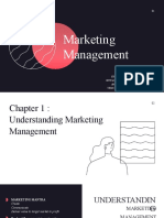 Marketing Management Strategies and Plans