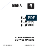 Yamaha f250 F300bet 2016 - Supplementary Service Manual