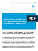 Objetivos de Desenvolvimento Sustentável - As Nações Unidas em Moçambique - 1634477493603