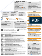 Kill Team - Reference Sheet