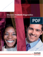 Human Diagnostic - Product Catalogue 2016