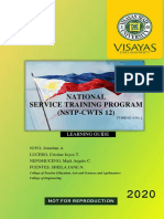 National Service Training Program (NSTP-CWTS 12) : Learning Guide