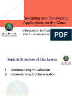 Lecture - Virtualization and Containerization