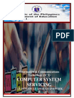 Computer System Servicing: Information & Communications Technology (ICT)