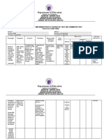 Implementing diagnostic and summative tests