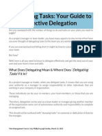 Delegating Tasks by Louy Suyyagh