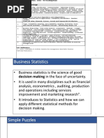 1 - Business Statistics